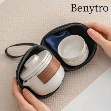 Trà Du Lịch BENYTRO - Lọc Tách Trà, Máy Pha Di Động, Dụng Cụ Gốm, Giá 151.250₫