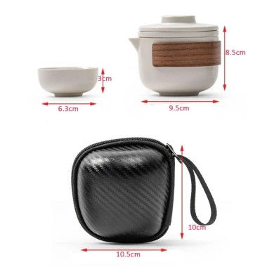 Trà Du Lịch BENYTRO - Lọc Tách Trà, Máy Pha Di Động, Dụng Cụ Gốm, Giá 151.250₫ 2