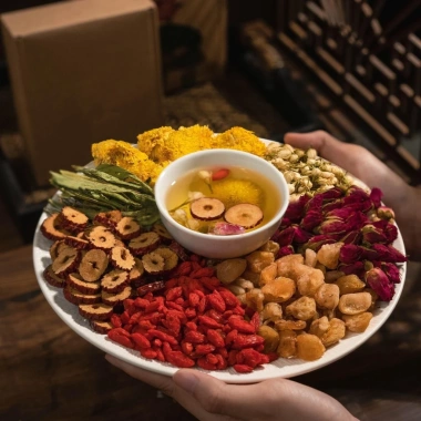 Trà Dưỡng Nhan 7 Vị Thảo Mộc Mộc Trà Organic - Thanh Lọc Cơ Thể, Mát Gan, Giữ Dáng, Da Đẹp 2