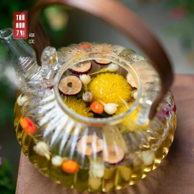 Trà Dưỡng Nhan 7 Vị Thảo Mộc Mộc Trà Organic - Thanh Lọc Cơ Thể, Mát Gan, Giữ Dáng, Da Đẹp 7