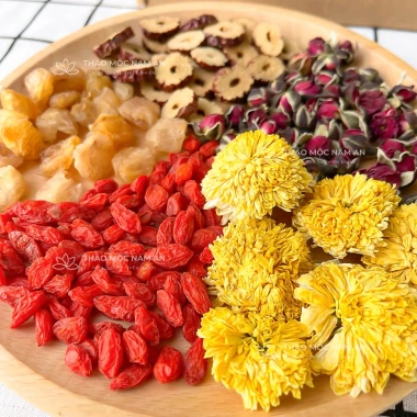Trà Dưỡng Tâm 5 Vị Thảo Mộc 30 Gói - An thần dễ ngủ, chống lão hóa, mát gan, giảm thâm mụn - 175k 4