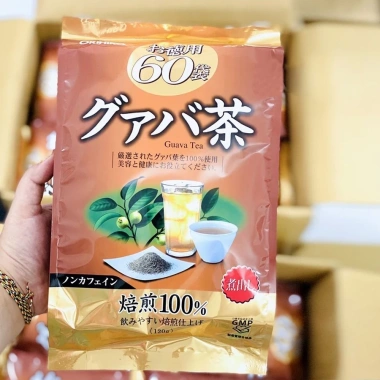 Trà Giảm Cân Lá Ổi - Diếp Cá - Genpi Orihiro 60 gói 3g | Thanh Lọc Cơ Thể, Đốt Cháy Mỡ, Giá 159.000₫ 5