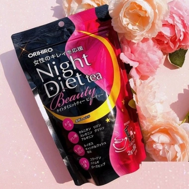 Trà giảm cân Night Diet Tea Beauty Collagen Orihiro 16 gói - Giảm mỡ, da trắng sáng, hỗ trợ ăn kiêng, chỉ 238.000₫ 5