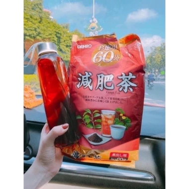 Trà giảm mỡ bụng Genpi Orihiro 60 túi lọc Nhật Bản - Hiệu quả, chỉ 149.000₫