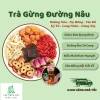 Trà Gừng Đường Nâu Thảo Mộc - Giảm Đau Bụng Kinh, Trà Ấm Tử Cung, Bổ Máu, Đẹp Da - Giá 83.300 9