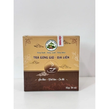 Trà Gừng Gió Địa Liền Dưỡng Tâm Thảo - Trà Thảo Mộc ấm Bụng, Giảm Lạnh, Hỗ Trợ Tiêu Hóa, Túi Lọc 200k Giảm giá
