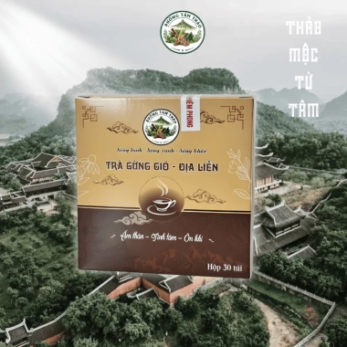 Trà Gừng Gió Địa Liền Dưỡng Tâm Thảo - Trà Thảo Mộc ấm Bụng, Giảm Lạnh, Hỗ Trợ Tiêu Hóa, Túi Lọc 200k Giảm giá 9 Trà Gừng Gió Địa Liền Dưỡng Tâm Thảo - Trà Thảo Mộc ấm Bụng, Giảm Lạnh, Hỗ Trợ Tiêu Hóa, Túi Lọc 200k Giảm giá 9