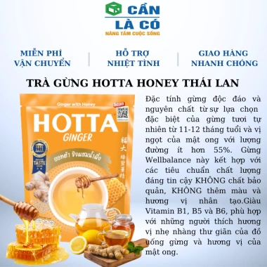 Trà Gừng Hotta Thái Lan - Tăng Miễn Dịch, Giảm Đau Nhức, Chỉ 159.000 VNĐ 2