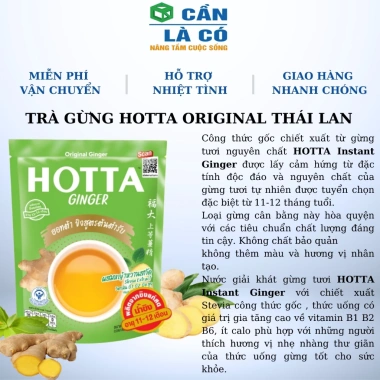 Trà Gừng Hotta Thái Lan - Tăng Miễn Dịch, Giảm Đau Nhức, Chỉ 159.000 VNĐ 6