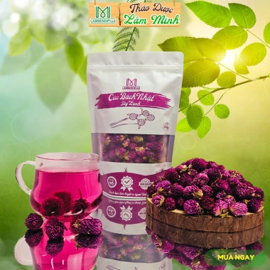 Trà Hoa Cúc Bách Nhật Sấy Lạnh Lâm Minh - Cao Cấp, 100% Tự Nhiên, Không Vụn, An Thần - Giá 12.500₫