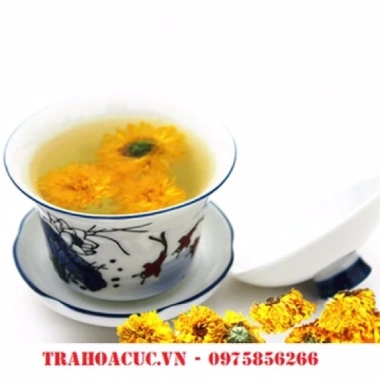 Trà hoa cúc bánh 450g - Hương thơm tự nhiên, giảm còn 35.000₫, giúp thư giãn 4