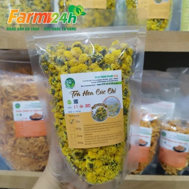 Trà hoa cúc chi (cúc tiến vua) pha kỷ tử mật ong - Detox, thải độc, thanh nhiệt, ngủ ngon, 288k 6