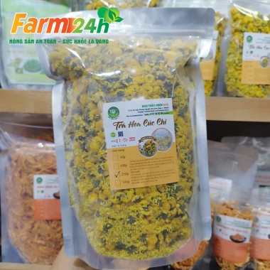 Trà hoa cúc chi (cúc tiến vua) pha kỷ tử mật ong - Detox, thải độc, thanh nhiệt, ngủ ngon, 288k 7