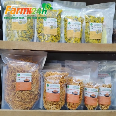 Trà hoa cúc chi (cúc tiến vua) pha kỷ tử mật ong - Detox, thải độc, thanh nhiệt, ngủ ngon, 288k 8
