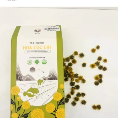 Trà Hoa Cúc Chi hữu cơ không biến đổi gen - Thanh nhiệt, ngủ ngon, gói 20g, giá 208.000₫ 7