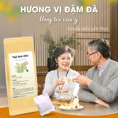 Trà hoa hòe túi lọc Lãn Ông - Thanh nhiệt, giải khát mùa hè, lợi tiểu, tăng miễn dịch, chỉ 65.000₫ (giá gốc 82.550₫) 3
