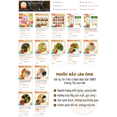 Trà hoa hòe túi lọc Lãn Ông - Thanh nhiệt, giải khát mùa hè, lợi tiểu, tăng miễn dịch, chỉ 65.000₫ (giá gốc 82.550₫) 6