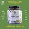 Trà hoa hồng sấy lạnh Econashine: Lọ thuỷ tinh, dưỡng nhan, làm đẹp da tự nhiên