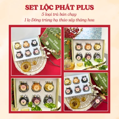 Trà hoa thảo mộc The Nest House - Set quà Tết, 20/11, 8/3, tặng mẹ, thầy cô - Giá 386.000đ (giá gốc 490.220đ) 5