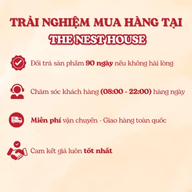 Trà hoa thảo mộc The Nest House - Set quà Tết, 20/11, 8/3, tặng mẹ, thầy cô - Giá 386.000đ (giá gốc 490.220đ) 8