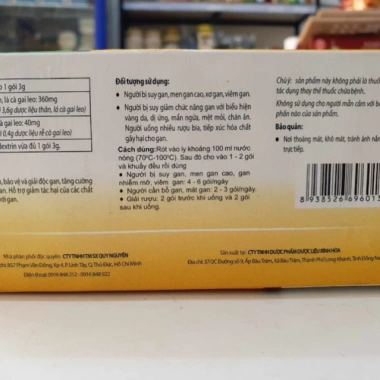 Trà Huệ Đà Giải Độc Gan Quy Nguyên Thầy Tuệ Hải 30 Gói - CHÙA LONG HƯƠNG Giá 205k 5