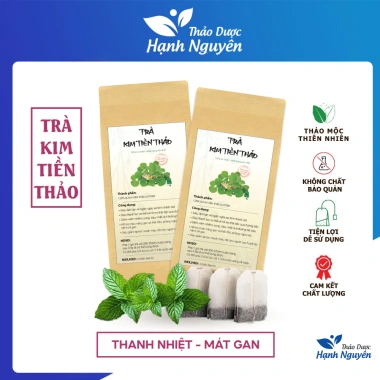 Trà kim tiền thảo túi lọc thanh nhiệt, lợi tiểu 30g x3 - Giá chỉ 32.000₫ - Thảo Dược Hạnh Nguyên