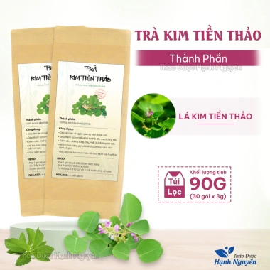Trà kim tiền thảo túi lọc thanh nhiệt, lợi tiểu 30g x3 - Giá chỉ 32.000₫ - Thảo Dược Hạnh Nguyên