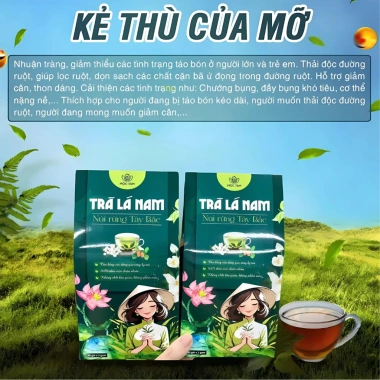 Trà lá nam 10 vị detox giảm cân thải độc gan hiệu quả - Hộp 60 gói 55.000 VND 5 Trà lá nam 10 vị detox giảm cân thải độc gan hiệu quả - Hộp 60 gói 55.000 VND 5