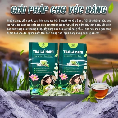 Trà lá nam 10 vị detox giảm cân thải độc gan hiệu quả - Hộp 60 gói 55.000 VND 6 Trà lá nam 10 vị detox giảm cân thải độc gan hiệu quả - Hộp 60 gói 55.000 VND 6
