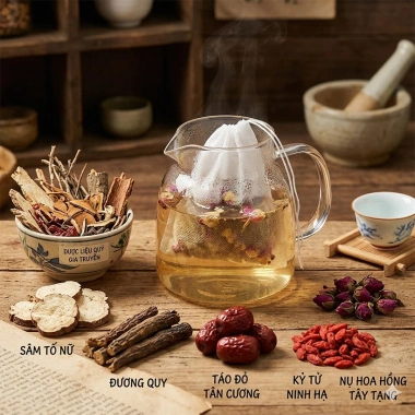 Trà Lá Nam Gia Truyền Túi Lọc - Tự Chọn Vị Theo Nhu Cầu, Giá 161.500 VND Giảm Giá