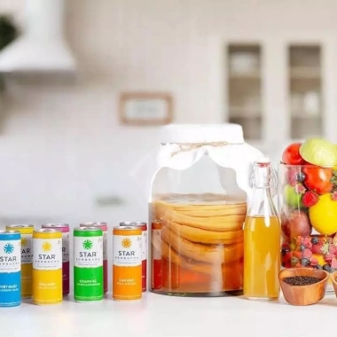 Trà lên men Star Kombucha 250ml - Tốt cho hệ tiêu hoá, giảm giá 40.000₫ 6 Trà lên men Star Kombucha 250ml - Tốt cho hệ tiêu hoá, giảm giá 40.000₫ 6