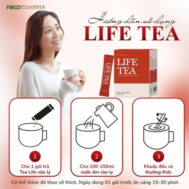 Trà Life Tea 15 gói - Tự nhiên, tăng năng lượng, chỉ 499.000₫