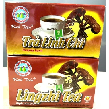 Trà Linh Chi Vĩnh Tiến 20 túi lọc - Combo 3 hộp, Chỉ 117.000₫, Tăng sức đề kháng 2 Trà Linh Chi Vĩnh Tiến 20 túi lọc - Combo 3 hộp, Chỉ 117.000₫, Tăng sức đề kháng 2