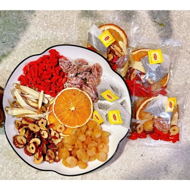 Trà Lipton Xí Muội 7 Vị Cam Thảo Long Nhãn Táo Đỏ Kỷ Tử Giải Nhiệt Mát Gan Giảm Cân 220.000đ