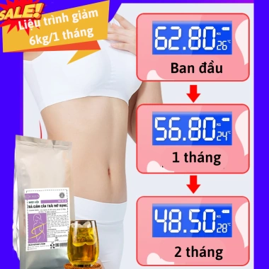 Trà lọc tiêu thải mỡ - Đốt cháy mỡ bụng, đùi, bắp tay, chân, thon gọn săn chắc 200k