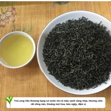 Trà Long Vân Thượng Hạng Phúc Gia – Trà Xanh Thái Nguyên Đặc Sản Tân Cương 420k