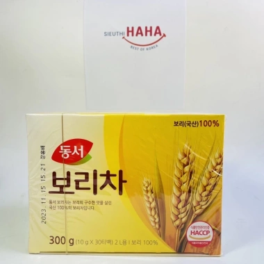 Trà Lúa Mạch Hàn Quốc Dongseo Túi Lọc 150g/300g - Hương vị thanh mát, giảm cân, giá ưu đãi 154k