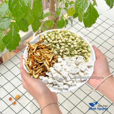 Trà lưu hương thảo mộc khử mùi - Trần bì, Bạch linh, Hoa nhài, giảm còn 38.000đ