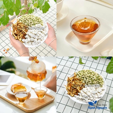 Trà lưu hương thảo mộc khử mùi - Trần bì, Bạch linh, Hoa nhài, giảm còn 38.000đ