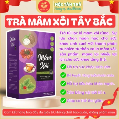 Trà Mâm Xôi Rừng Tây Bắc Mộc Tâm - Trà Trái Cây Tự Nhiên, Giảm Giá 35.000₫ (Giá Gốc 45.500₫)