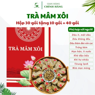 Trà Mâm Xôi Thảo Dược Zone HN - Hộp 30 tặng 10, giảm còn 99.000đ, hỗ trợ tiêu hoá, tăng đề kháng 2