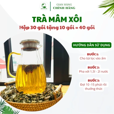 Trà Mâm Xôi Thảo Dược Zone HN - Hộp 30 tặng 10, giảm còn 99.000đ, hỗ trợ tiêu hoá, tăng đề kháng 4