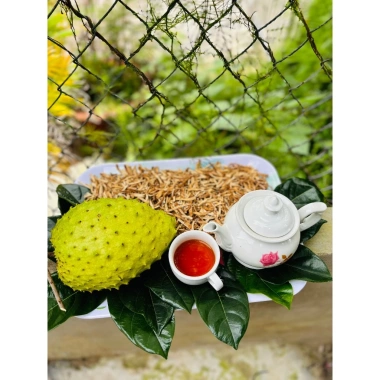 Trà Mãng Cầu Xiêm Nguyên Chất 250g - Giàu Dưỡng Chất, Hương Vị Tươi Mát, 90.000 VND