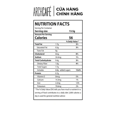 Trà Matcha Sữa Hoà Tan Archcafe 12 gói 13.5g: Giá ưu đãi 67.240 VND, thơm ngon