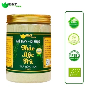 Trà Mề Đay 239k - Giảm Ngứa, Dị Ứng, Ban Đỏ, Mát Gan, Trà Bột Hòa Tan