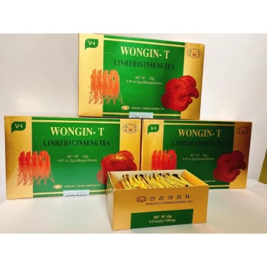 Trà Nấm Linh Chi Wongin - T giảm còn 75.000đ, tăng sức đề kháng, năng lượng