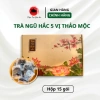 Trà Ngũ Hắc Bảo An - Mọc tóc nhanh, đen tóc, dưỡng chắc khỏe, da đẹp, dáng đẹp - 93.600₫ 10