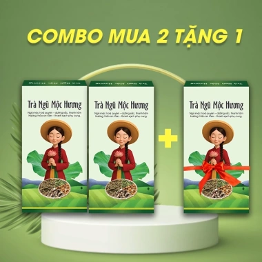 Trà Ngũ Mộc Hương: Thảo mộc Việt cho phụ nữ, làm đẹp niêm mạc, cân bằng 164k