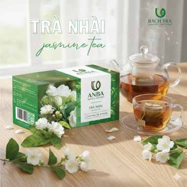 Trà Nhài Túi Lọc ANBA 25 Túi Dịu Ấm Bụng Mùa Đông Giảm Căng Thẳng Giá 41.900₫