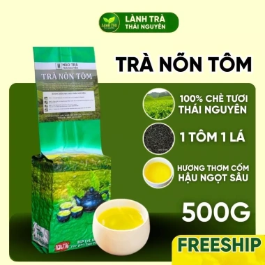 Trà Nón Tôm 500g Loại Thương Hiệu - Lành Trà Thái Nguyên, Trà Biểu Tết, Chè Thái Nguyên, Giá Ưu Đãi 71.000₫